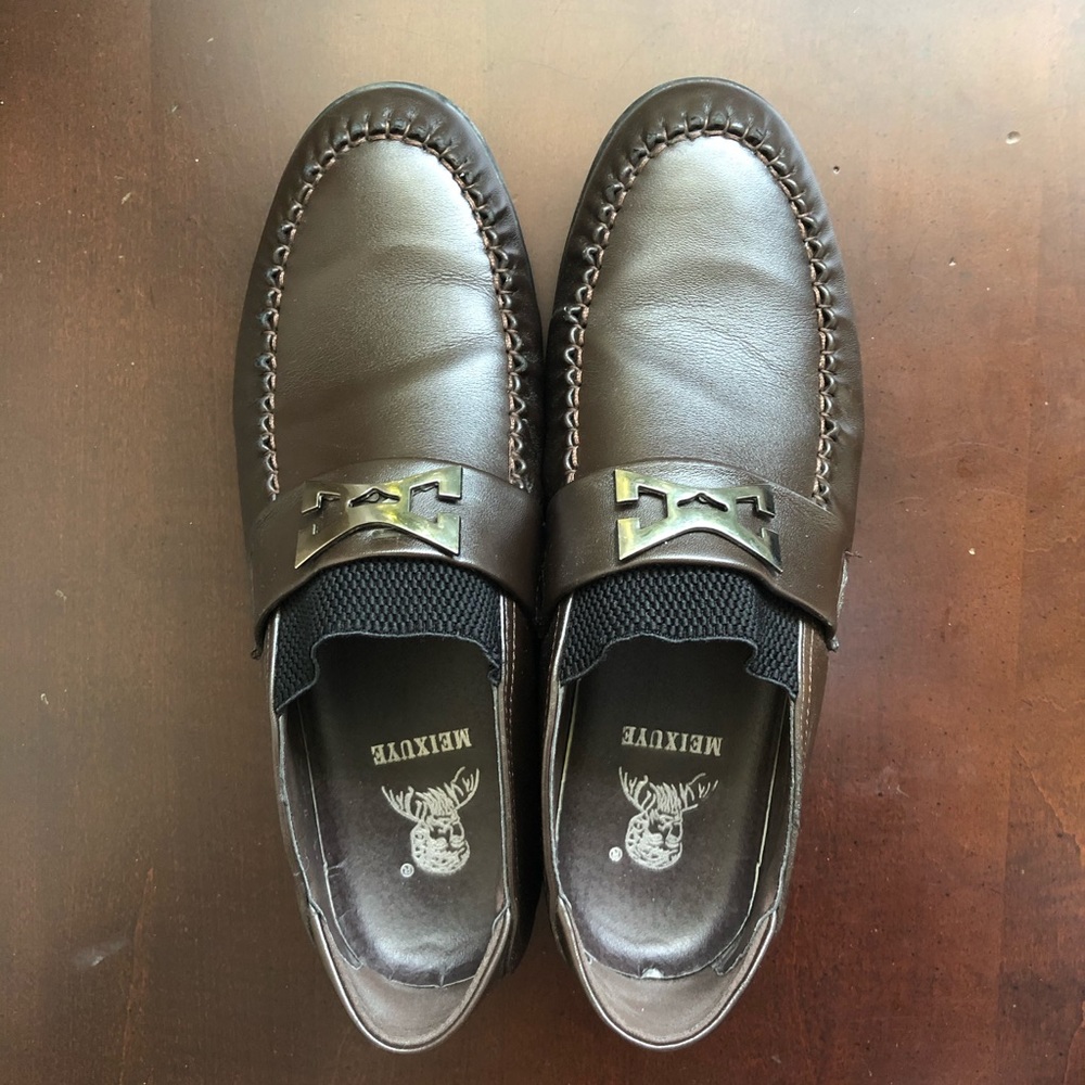 Brown Casual Loafer, Size 9